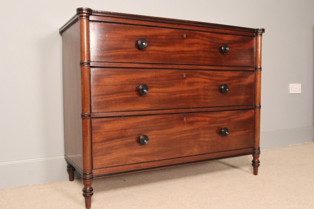 A Small Regency Chest of Drawers by Wilkinson