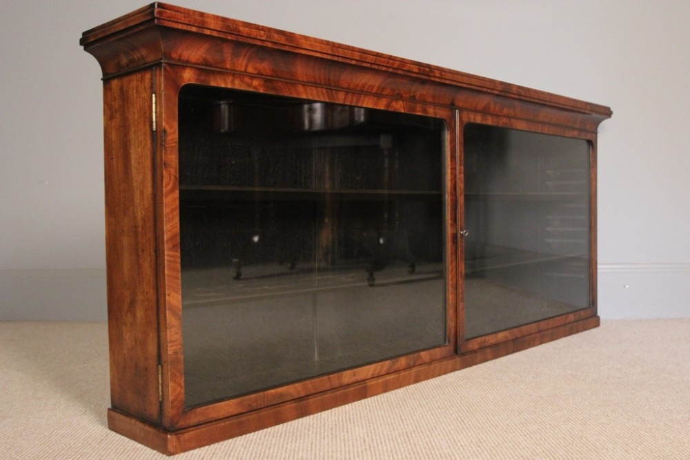 Rare - Georgian Mahogany Wall Cupboard