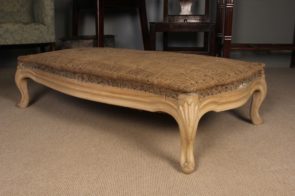 19th Century Large Walnut Centre Stool