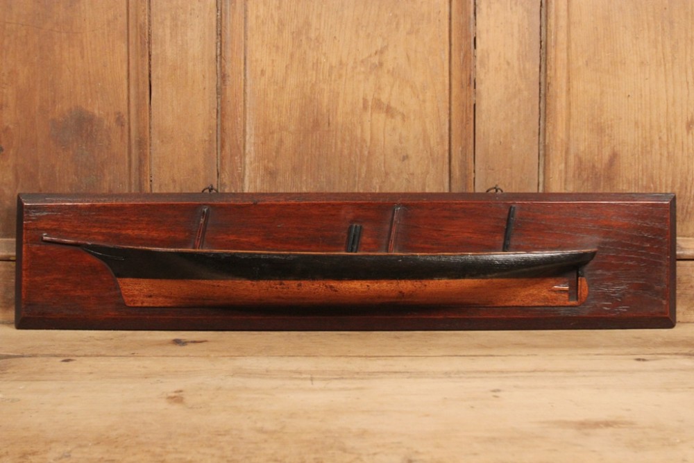 19th C. Half Hull