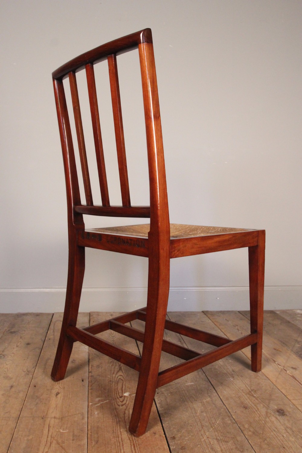 Scarce King Edward VII Coronation Chair View III