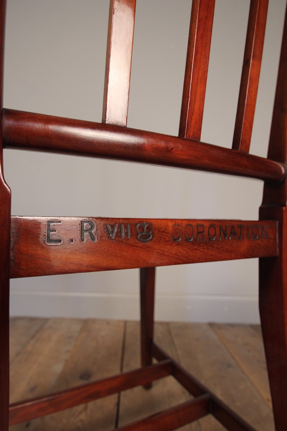 Scarce King Edward VII Coronation Chair View V