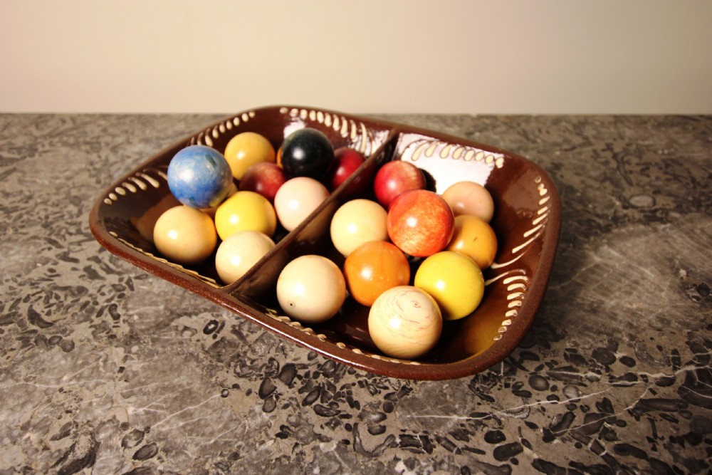 19th Collection of 21 Ivory Snooker Billiard Balls View VII