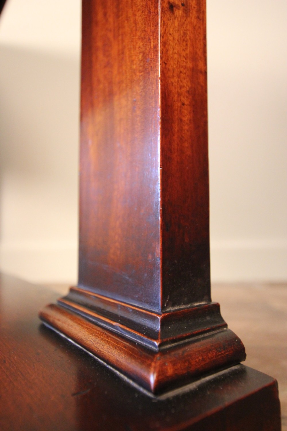 William IV Mahogany Console Serving Table with Fabulous  Colour View IV