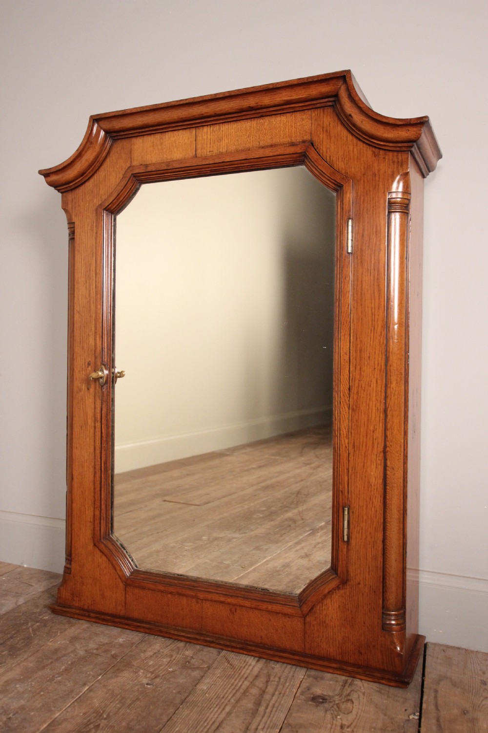 Superb Pair of Country House Apothecary Wall Cabinets View II