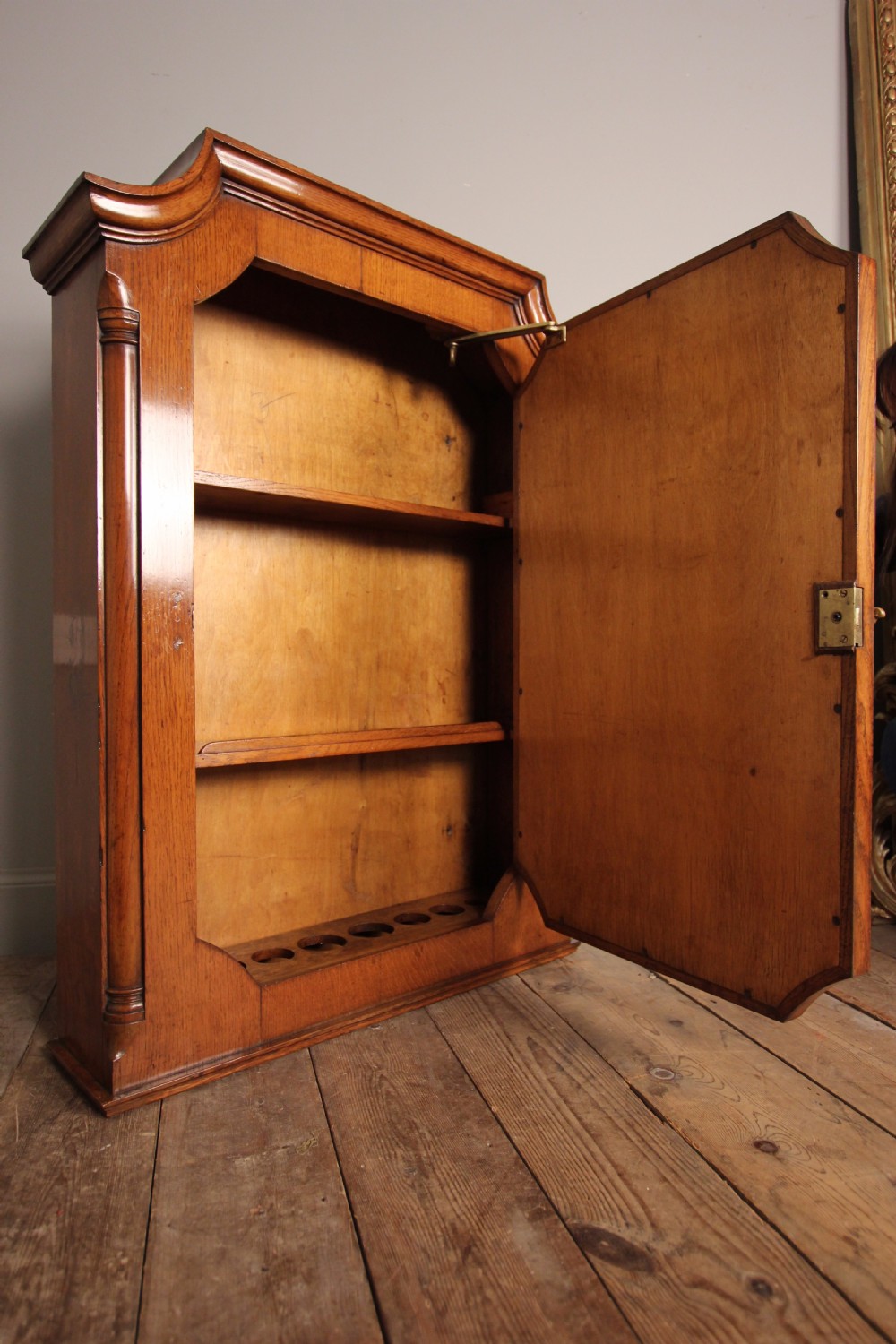 Superb Pair of Country House Apothecary Wall Cabinets View III