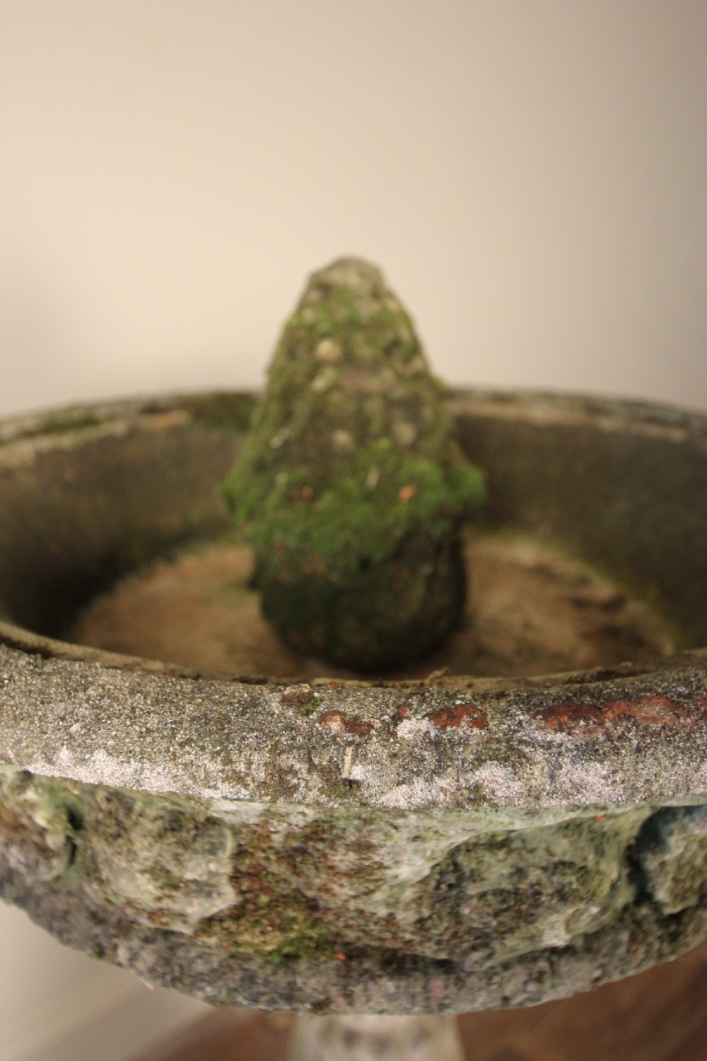 Beautiful Early 20th C. Garden Stone Bird Bath View VIII