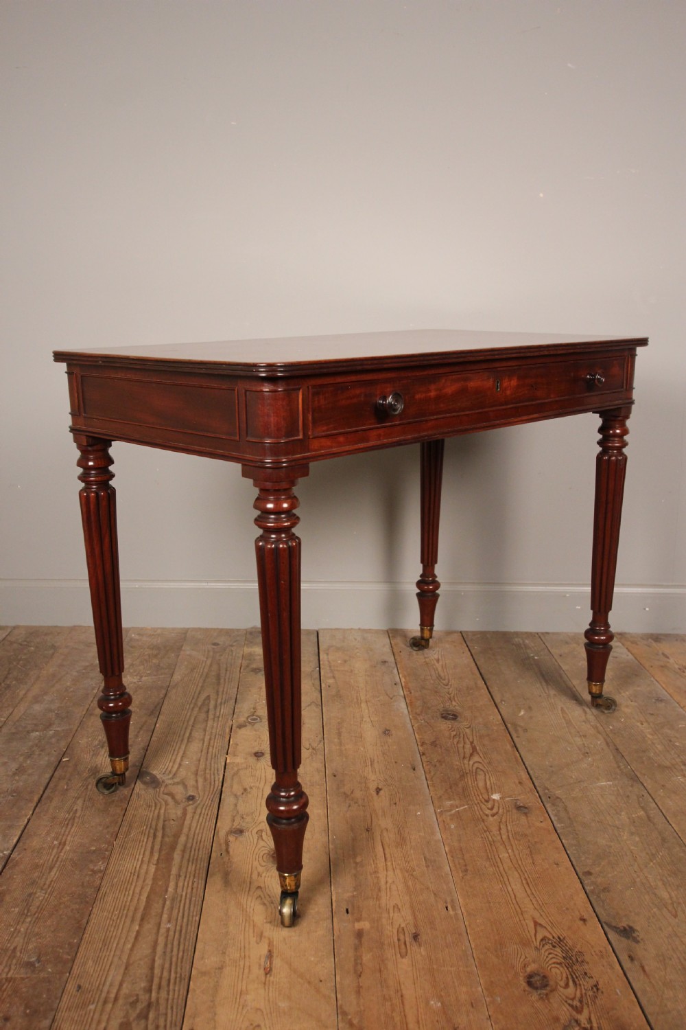 Fine Regency Gillows Mahogany Side Table View II