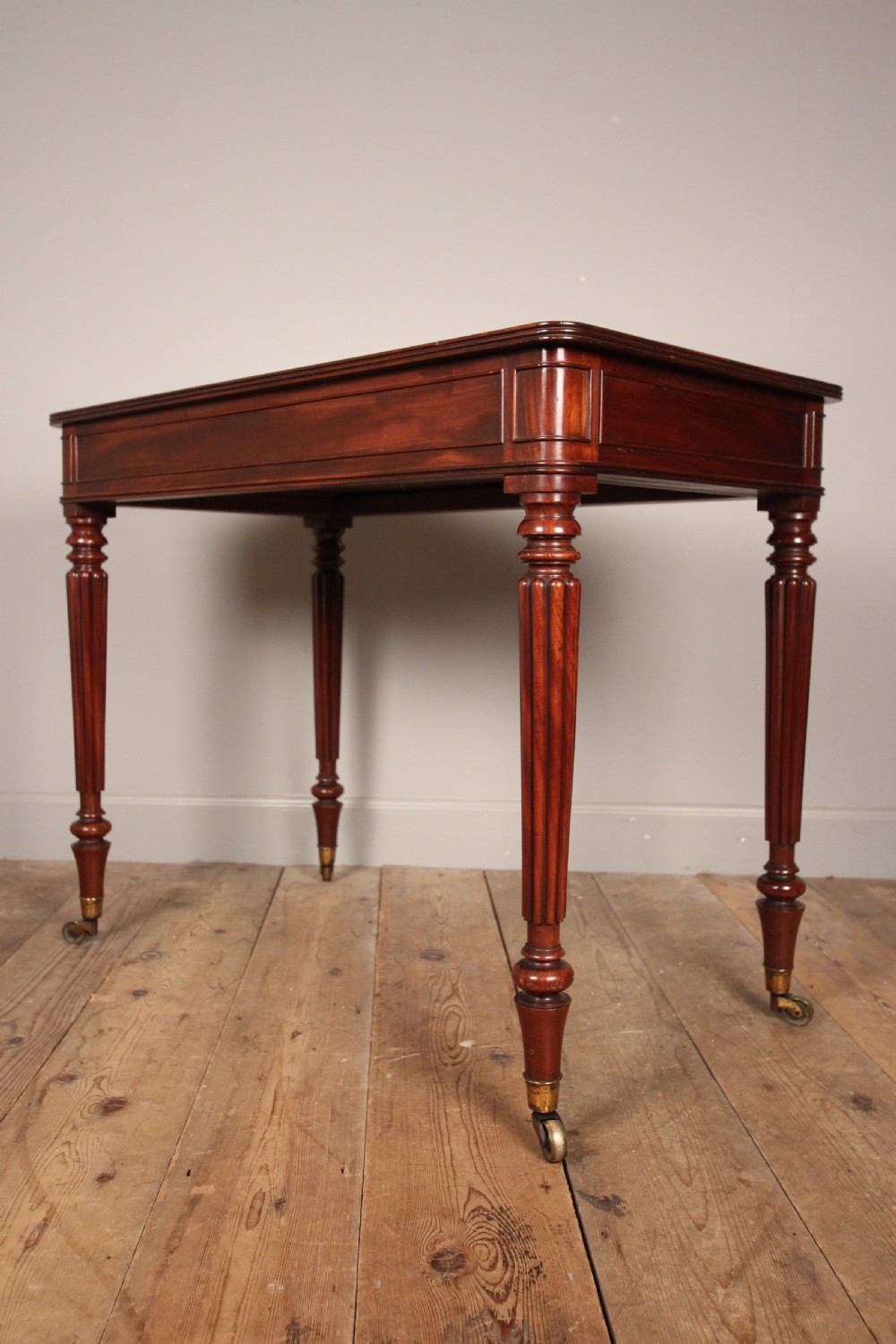 Fine Regency Gillows Mahogany Side Table View III