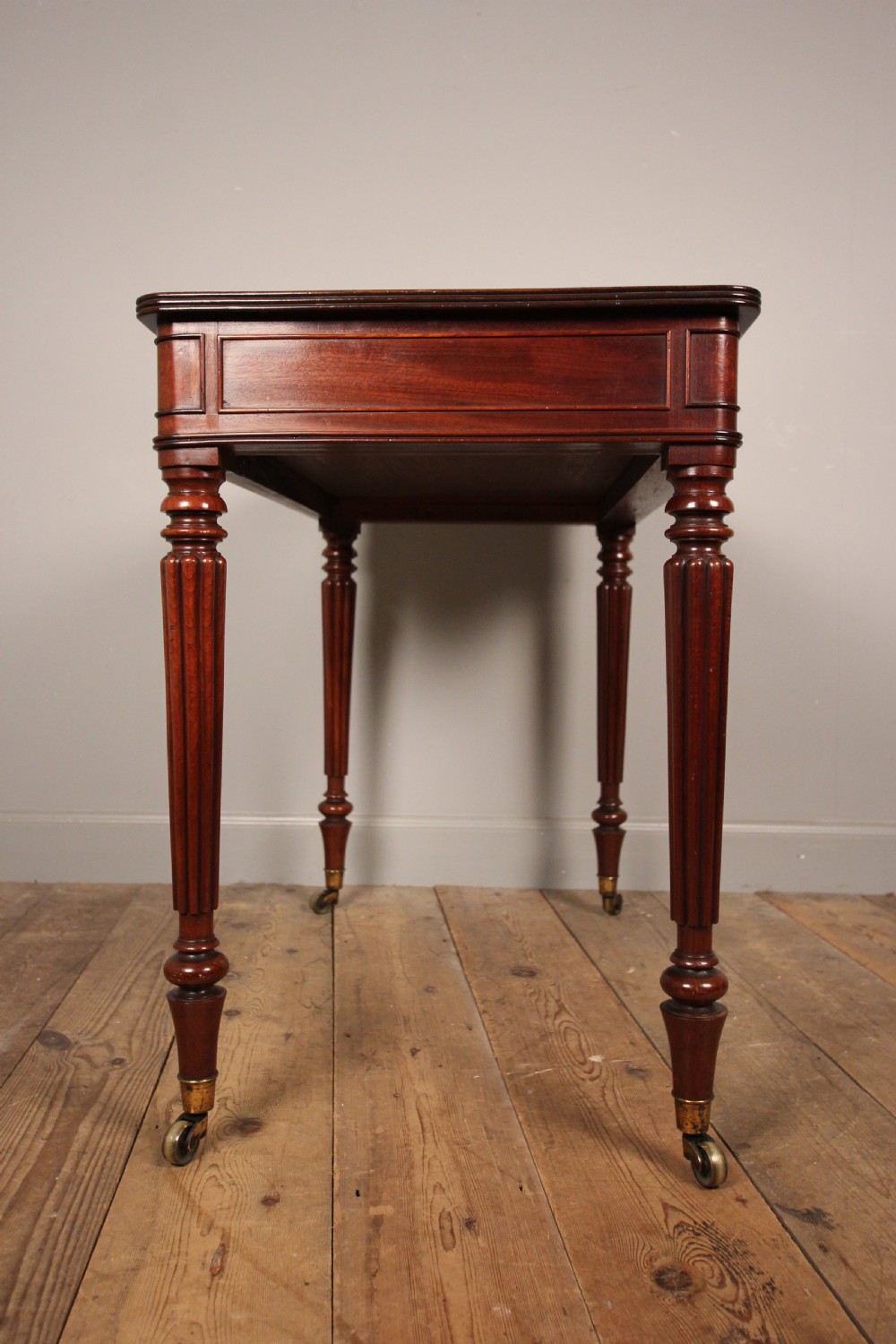 Fine Regency Gillows Mahogany Side Table View IV
