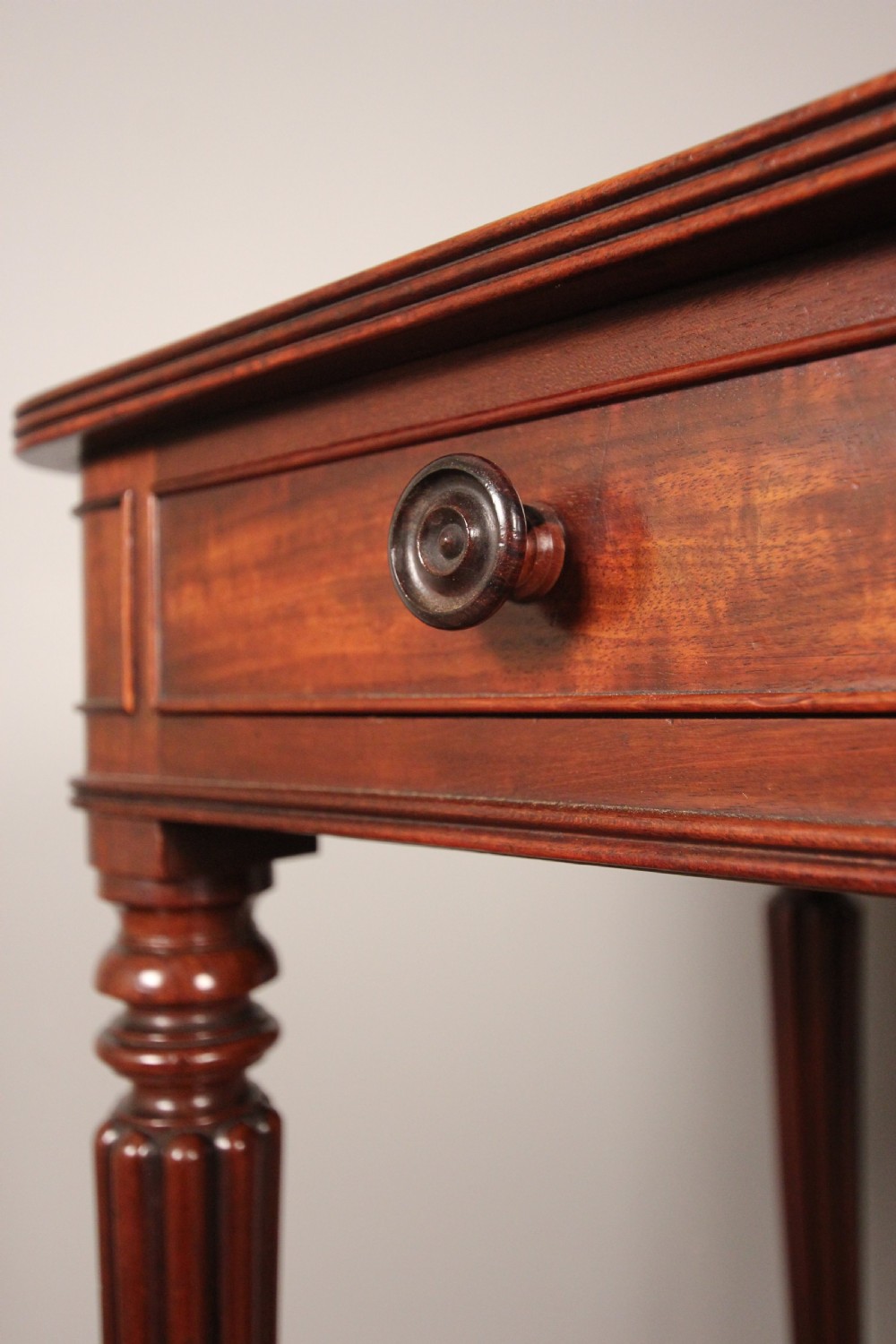 Fine Regency Gillows Mahogany Side Table View V