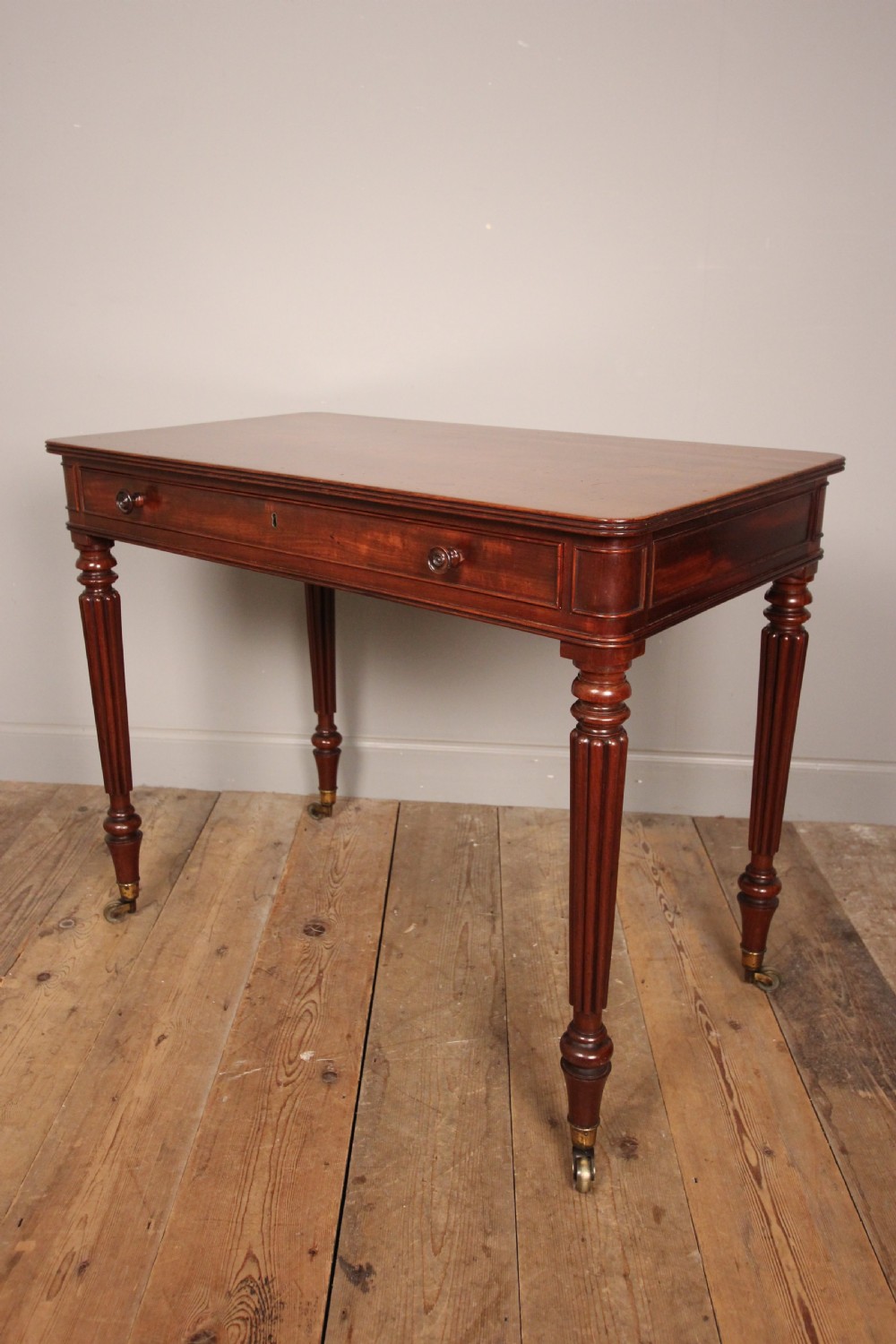 Fine Regency Gillows Mahogany Side Table View X