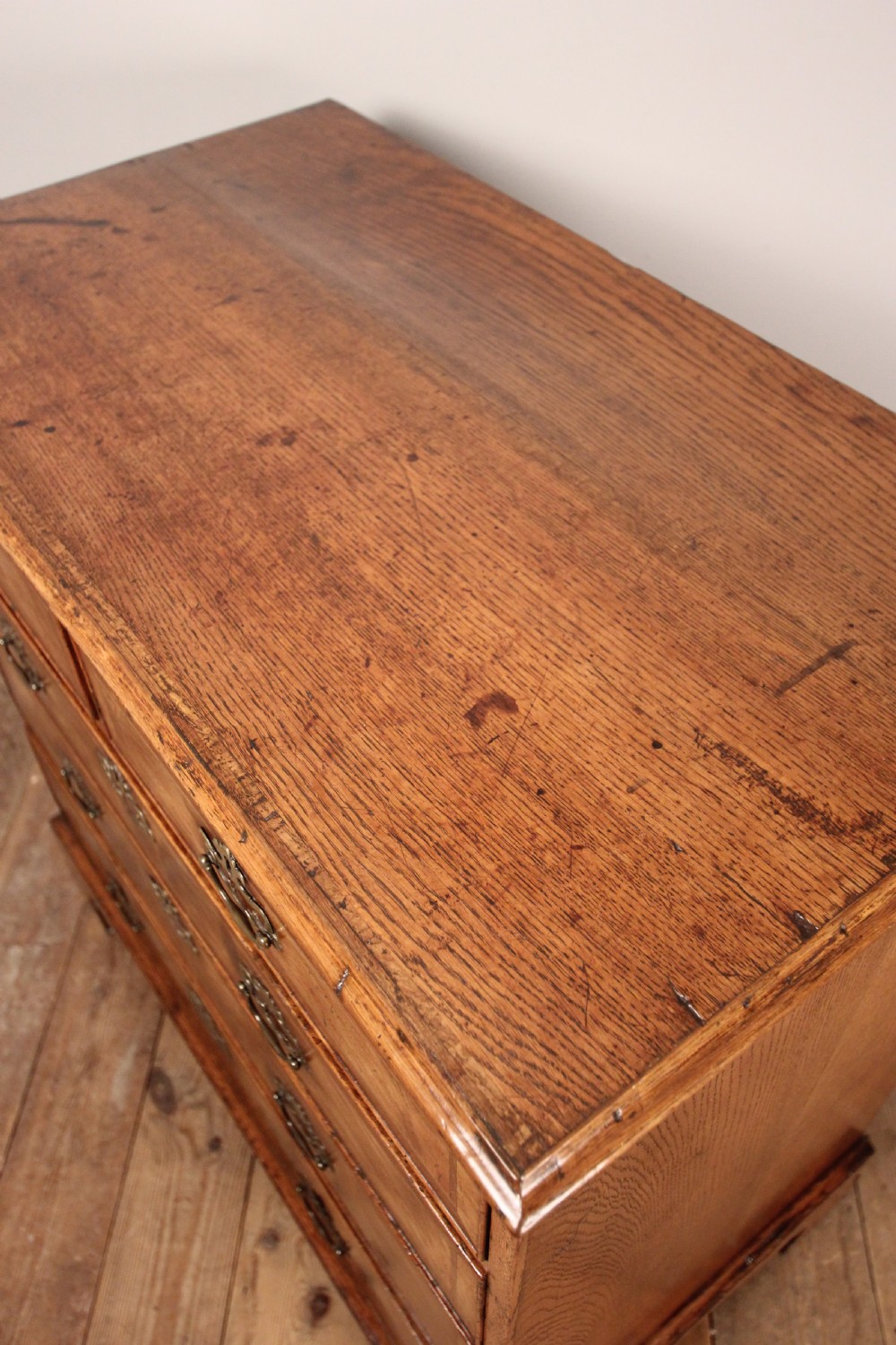 18th Century Walnut & Oak Chest of Drawers View VII