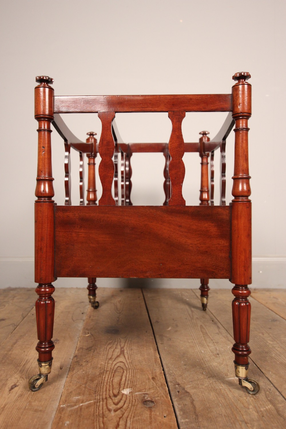 Immaculate George IV Mahogany Canterbury View X