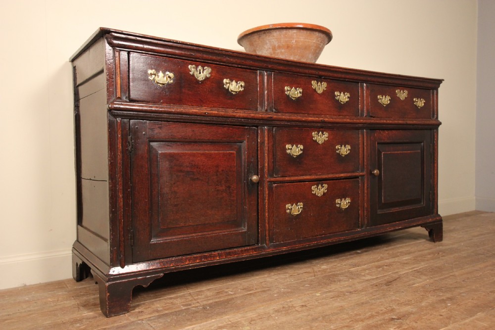 18th Century Oak Dresser Base