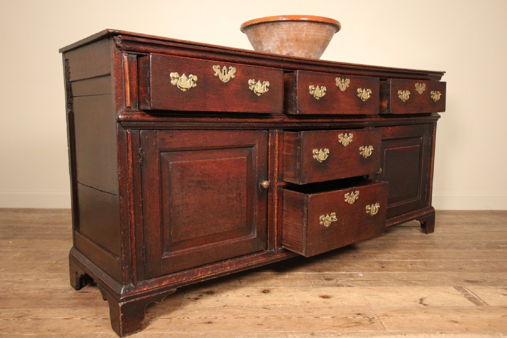 18th Century Oak Dresser Base View IV