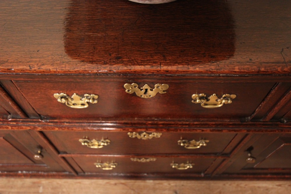 18th Century Oak Dresser Base View V