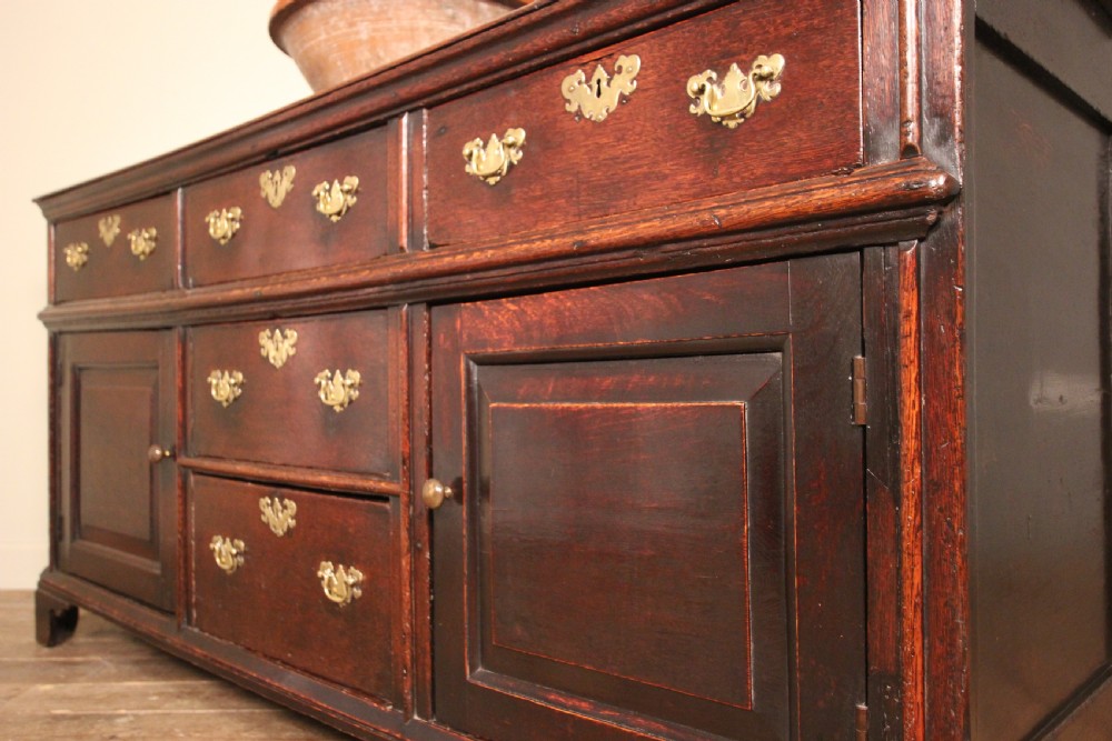 18th Century Oak Dresser Base View VI