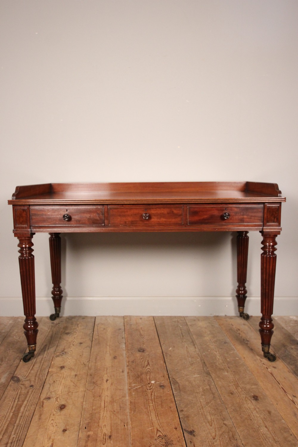 Regency Gillows Mahogany Side Table View IX