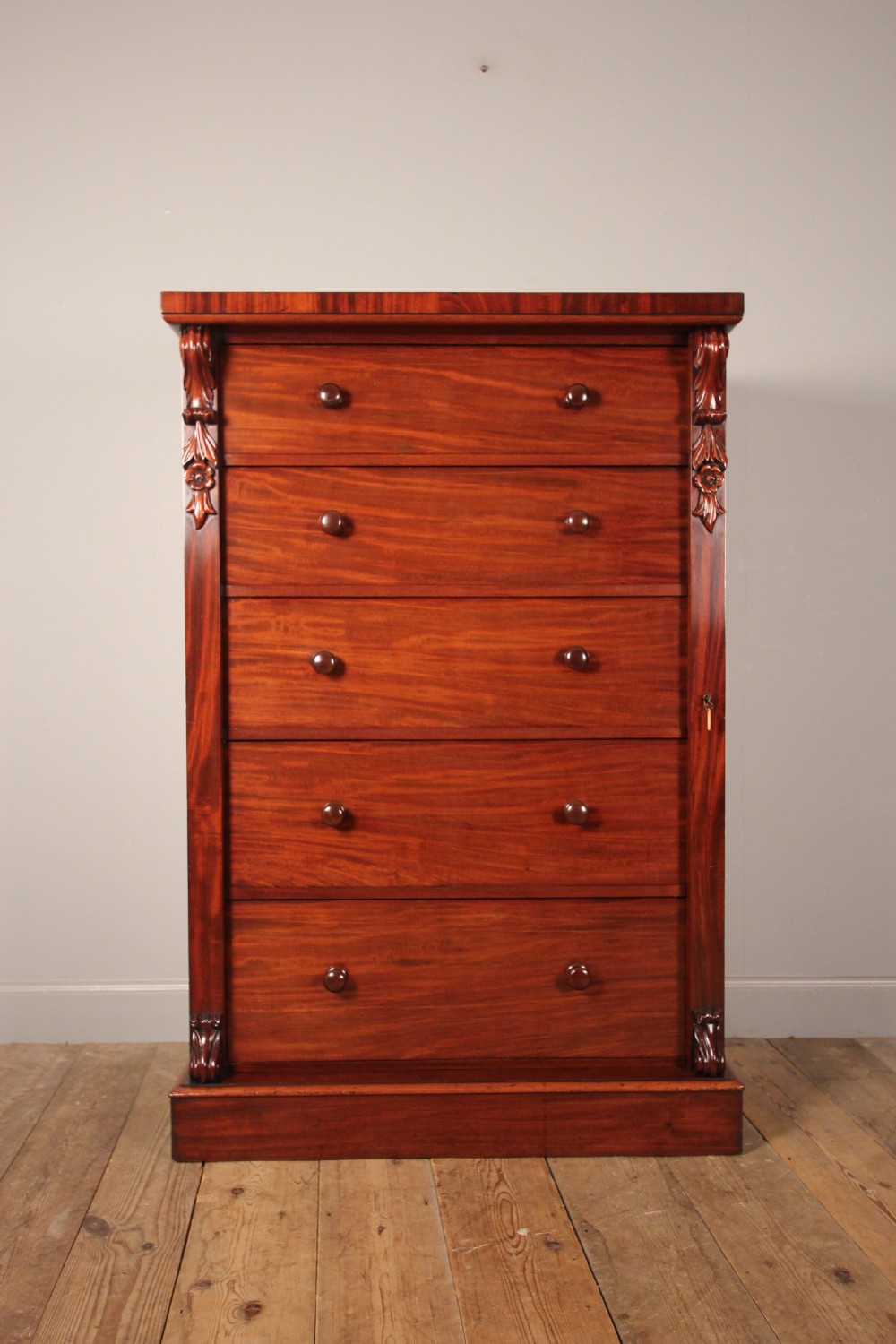 Large 19th Century Wellington Chest View III