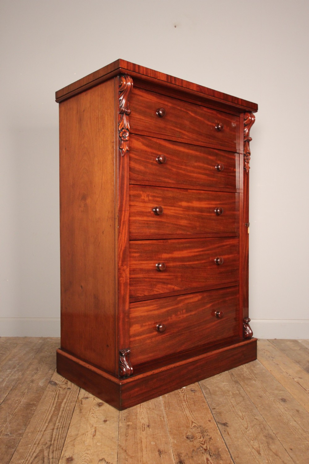 Large 19th Century Wellington Chest View IV