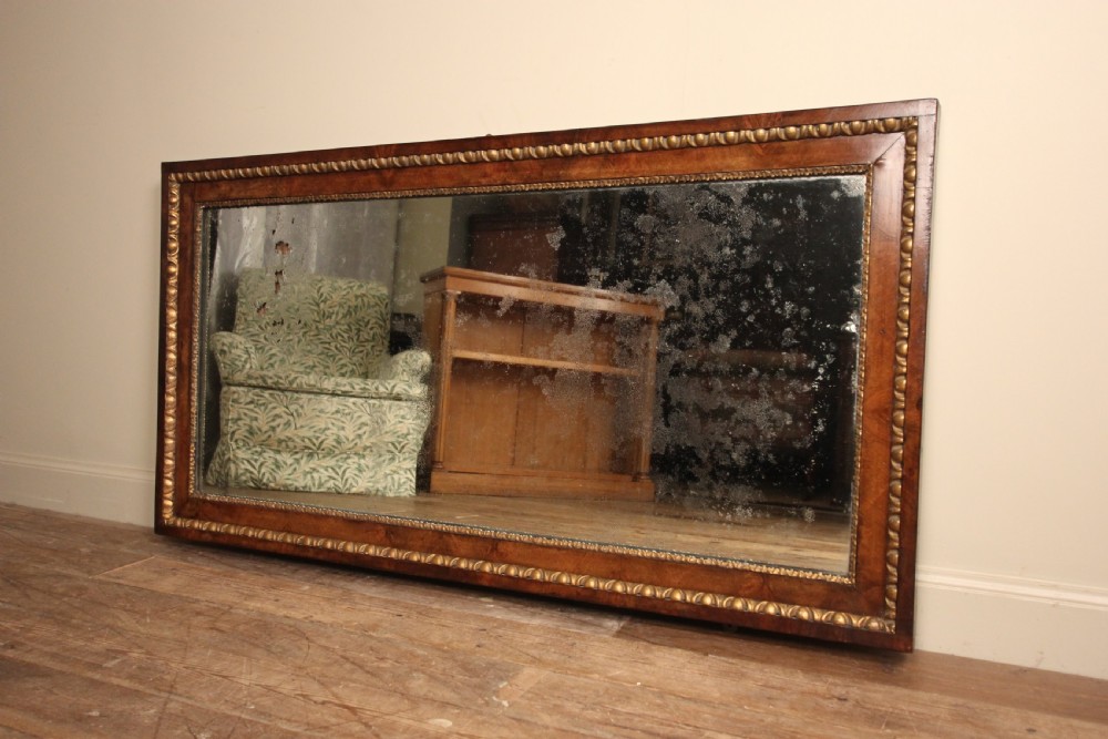Magical 19th Century Walnut Mirror