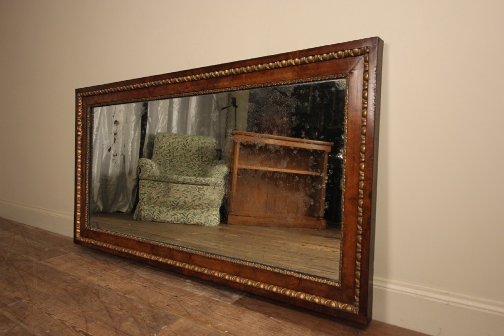 Magical 19th Century Walnut Mirror View III