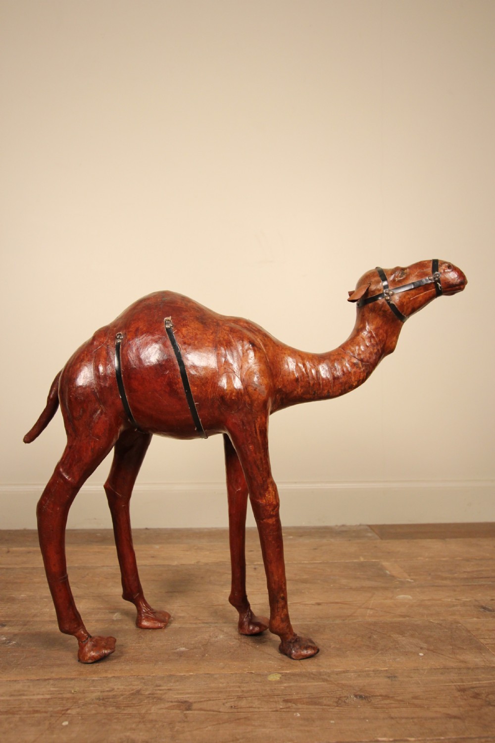 Super Large Leather Camel - Liberty of London View VI