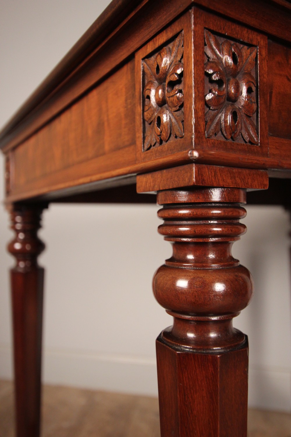 William IV Gillows Mahogany Side Table View VI