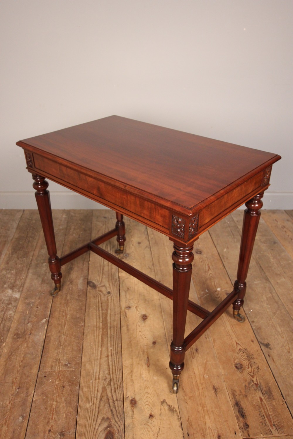 William IV Gillows Mahogany Side Table View IX