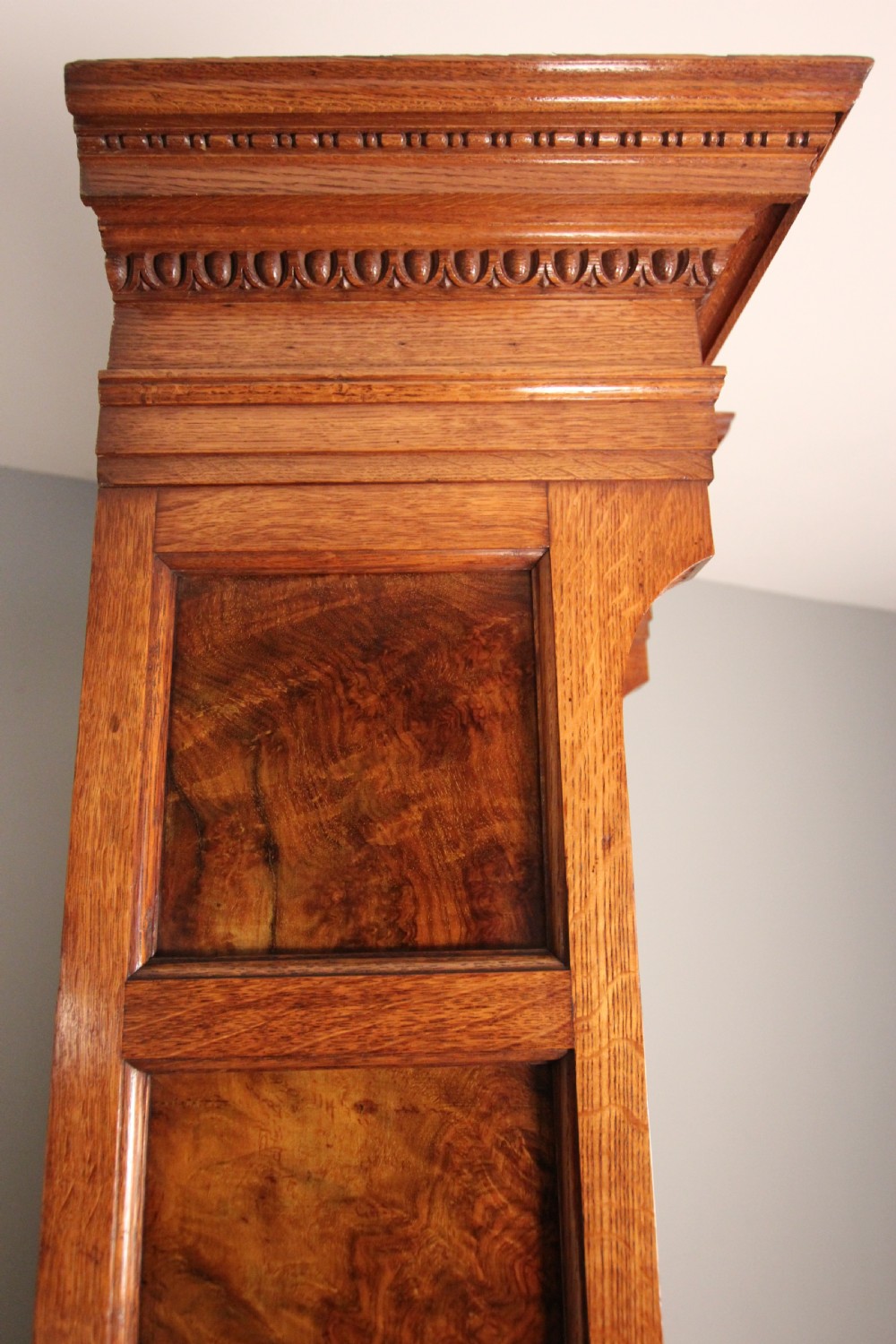 Superb Pollard Oak Bookcase View IX