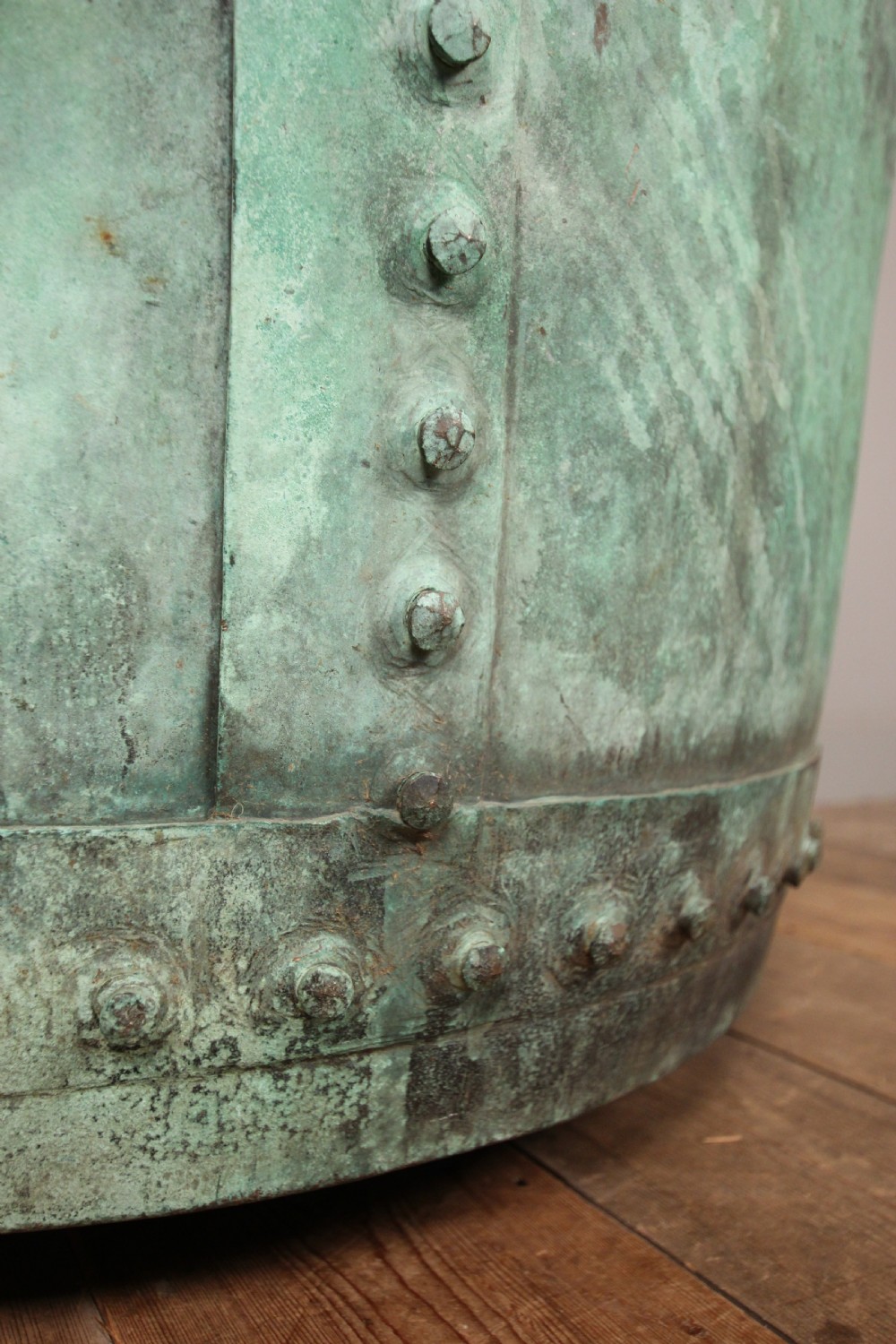 Exceptionally Large 19th Century Garden Copper Planter View III