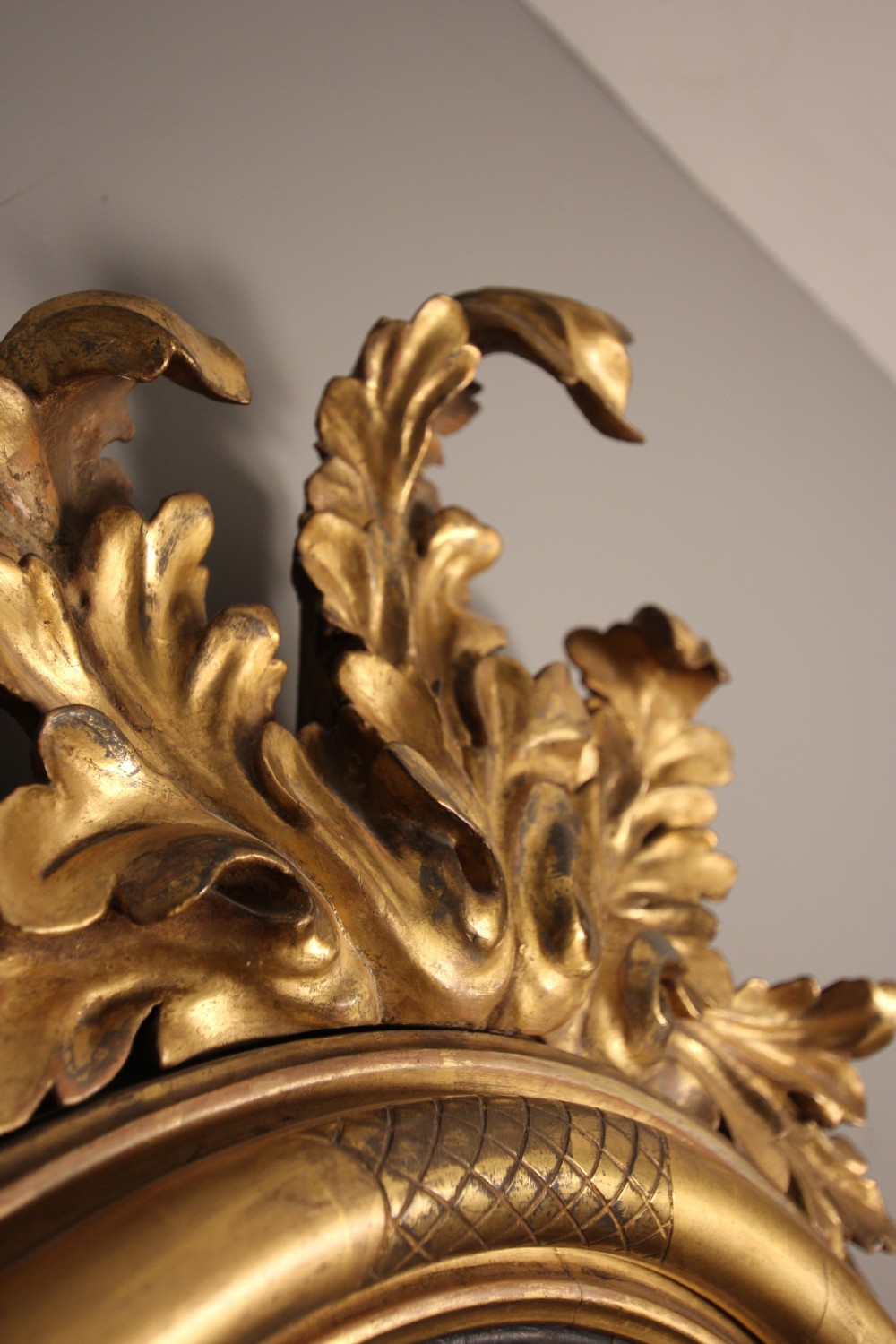 Regency Giltwood Convex Mirror View II