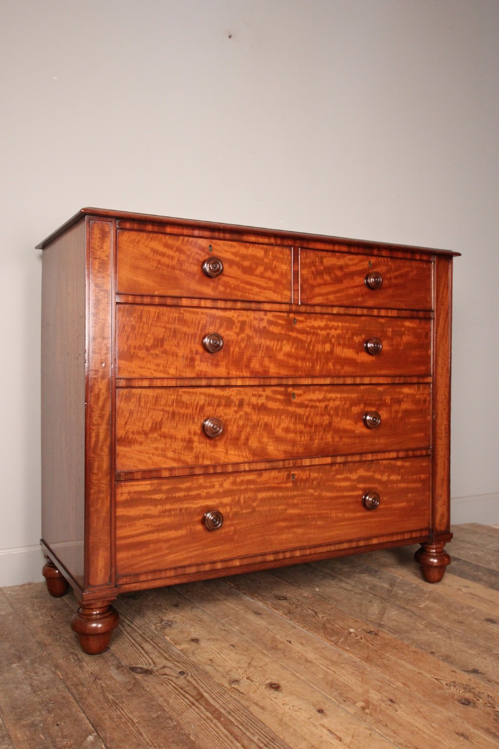 Large George IV Mahogany Chest of Drawers View III