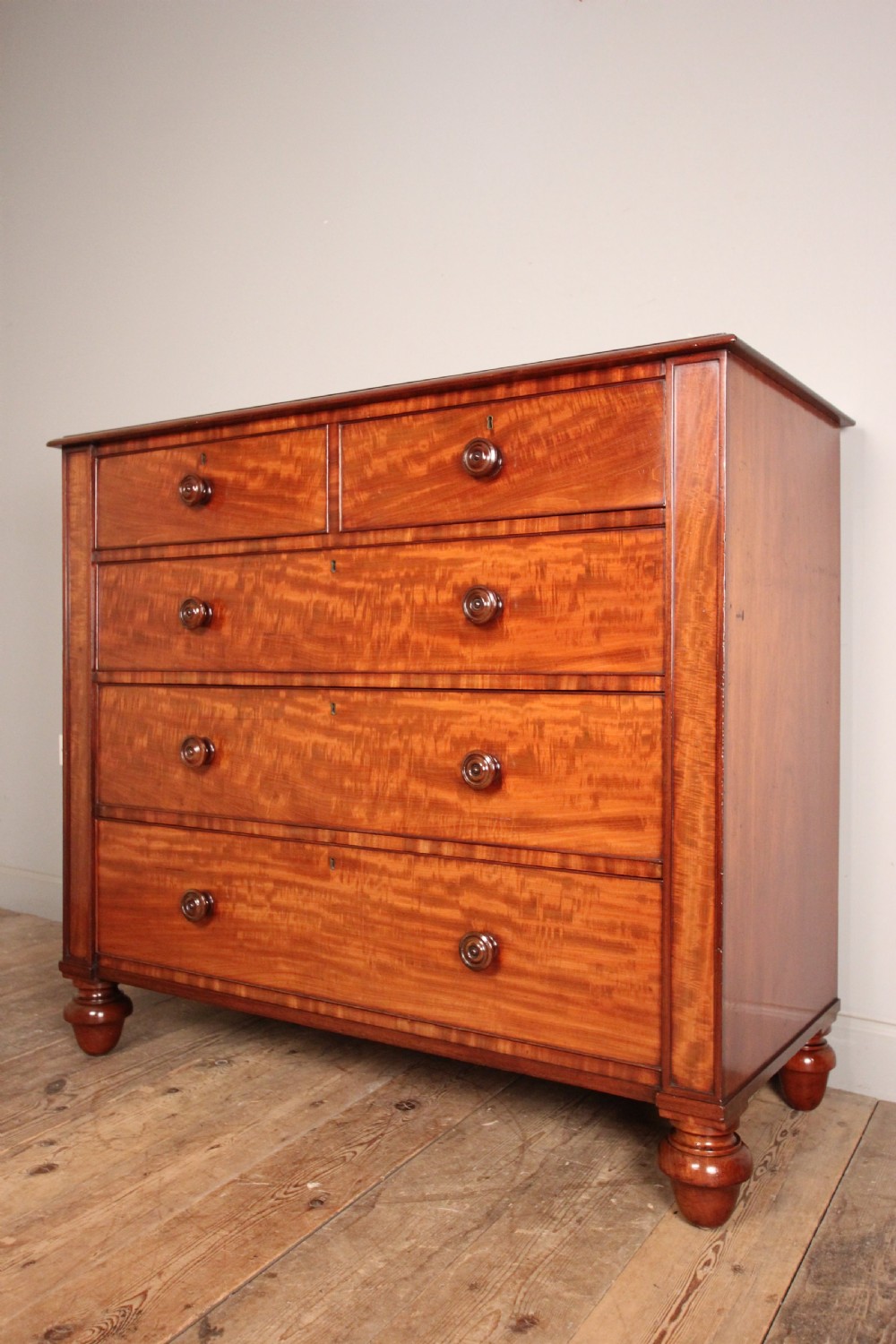 Large George IV Mahogany Chest of Drawers View IV
