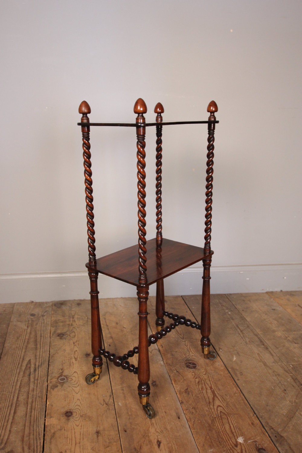 Small 19th C Rosewood Whatnot