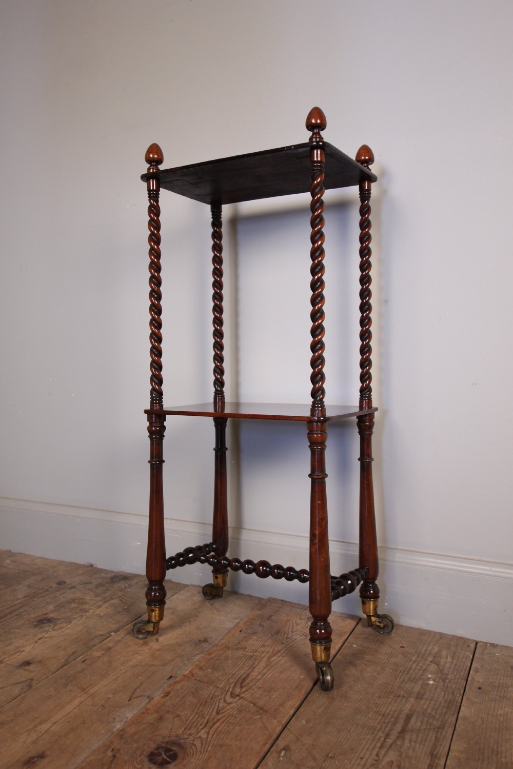 Small 19th C Rosewood Whatnot View II