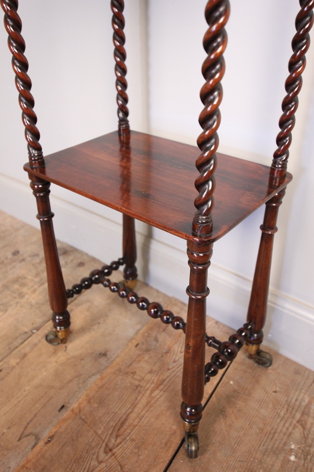 Small 19th C Rosewood Whatnot View III