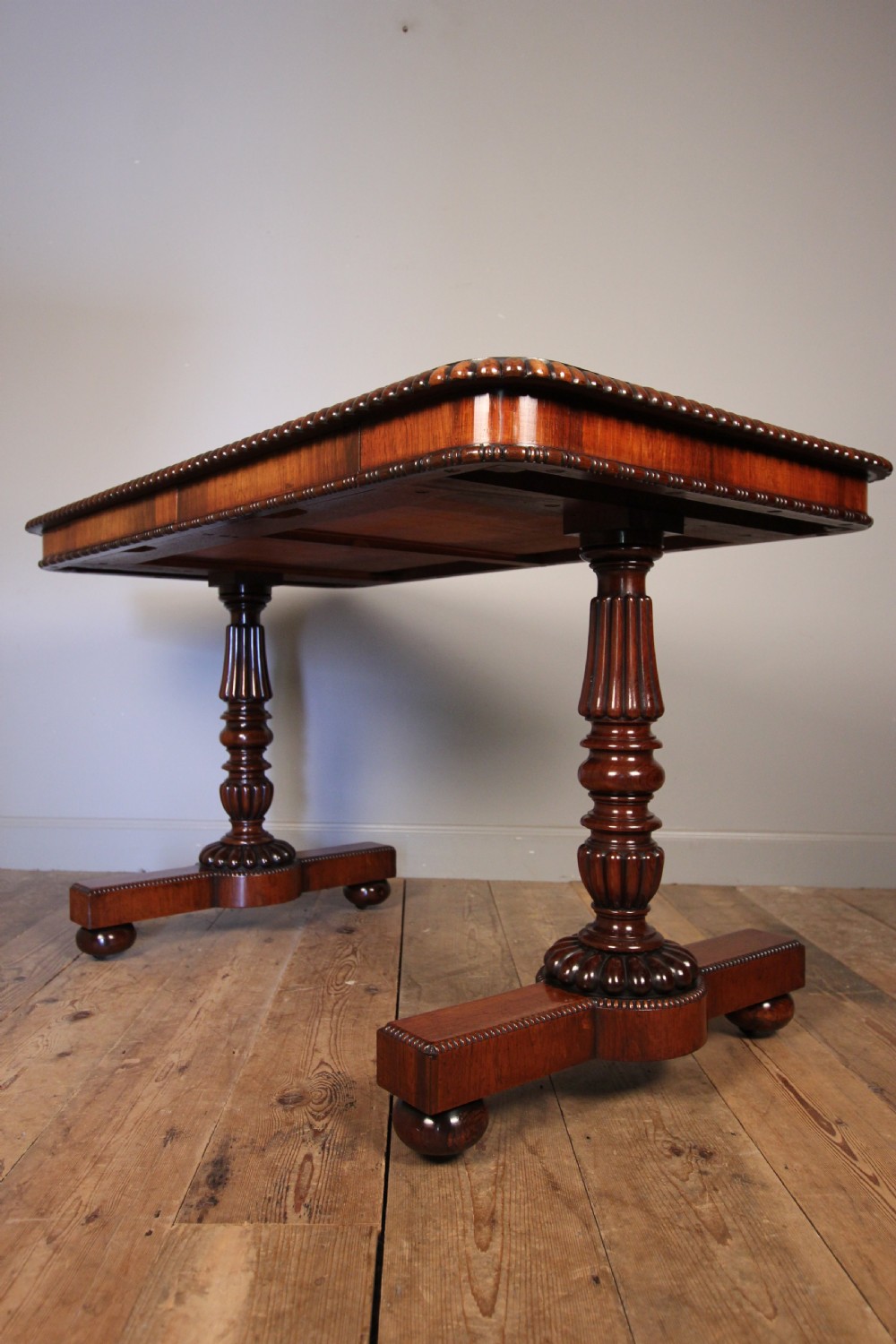 Gillows George IV Rosewood Library Table