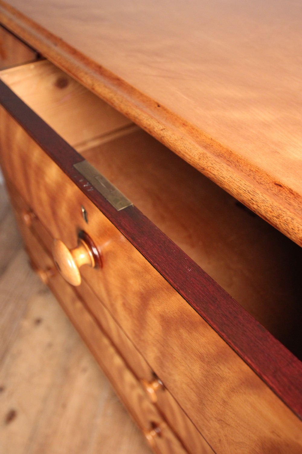 Holland & Sons Satin Birch Chest of Drawers View VII