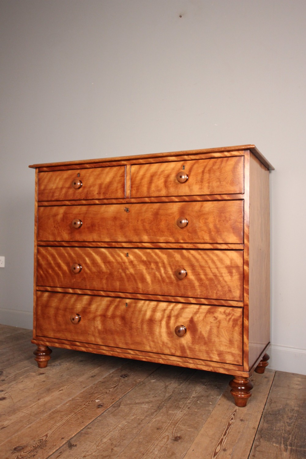 Holland & Sons Satin Birch Chest of Drawers View VIII