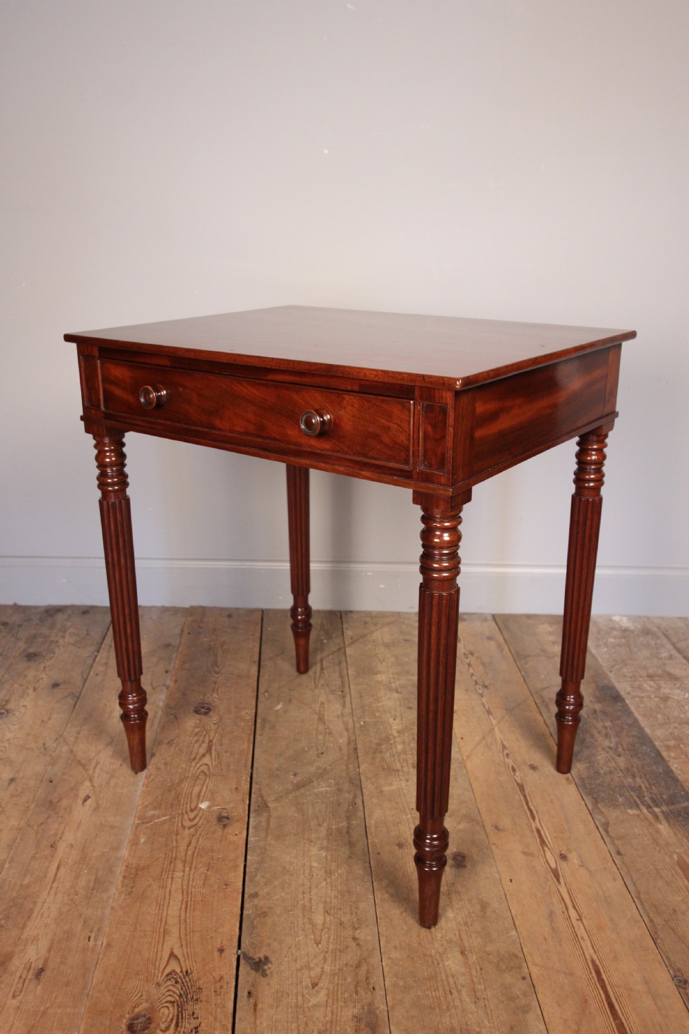George IV Mahogany Side Table in the manner of Gillows View III