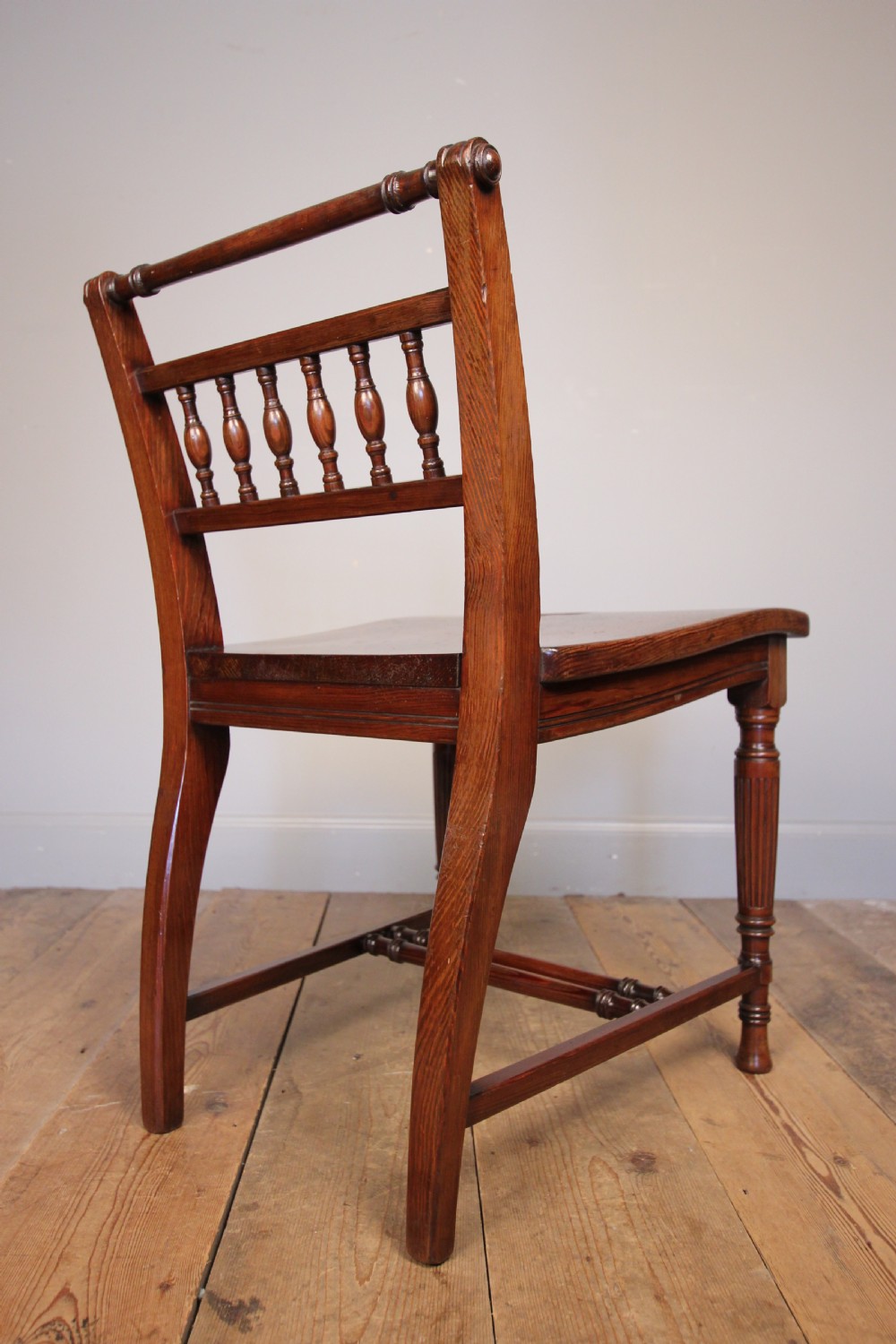 Highly Unusual Curved Seat Chair View II