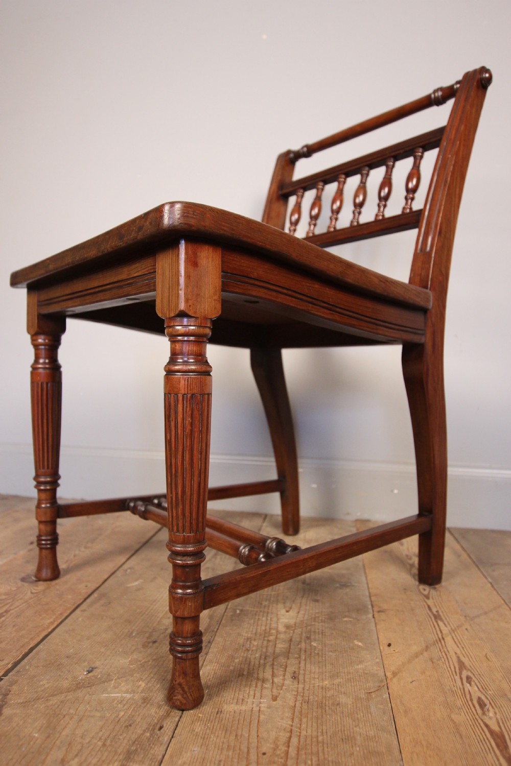 Highly Unusual Curved Seat Chair View V