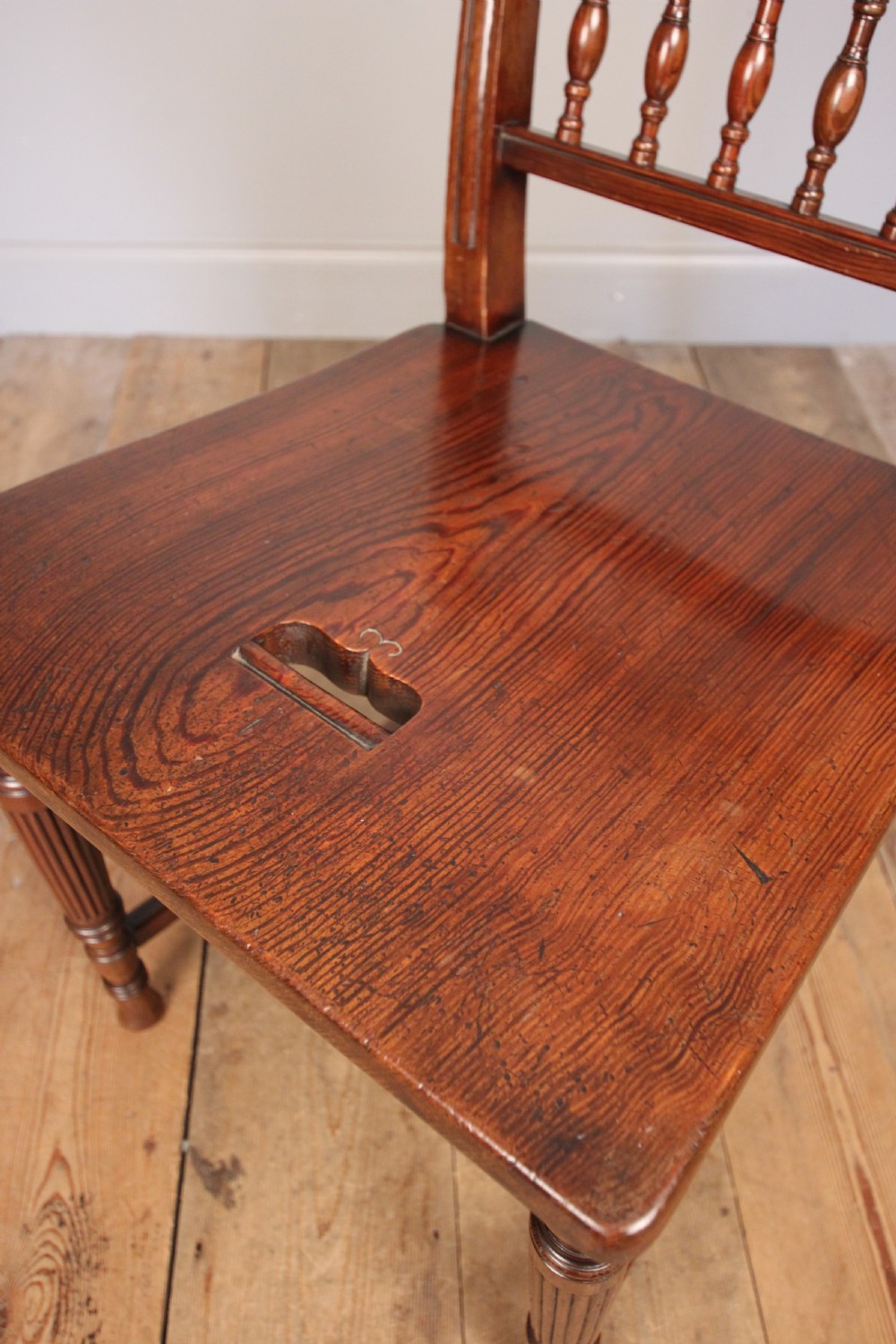 Highly Unusual Curved Seat Chair View VI