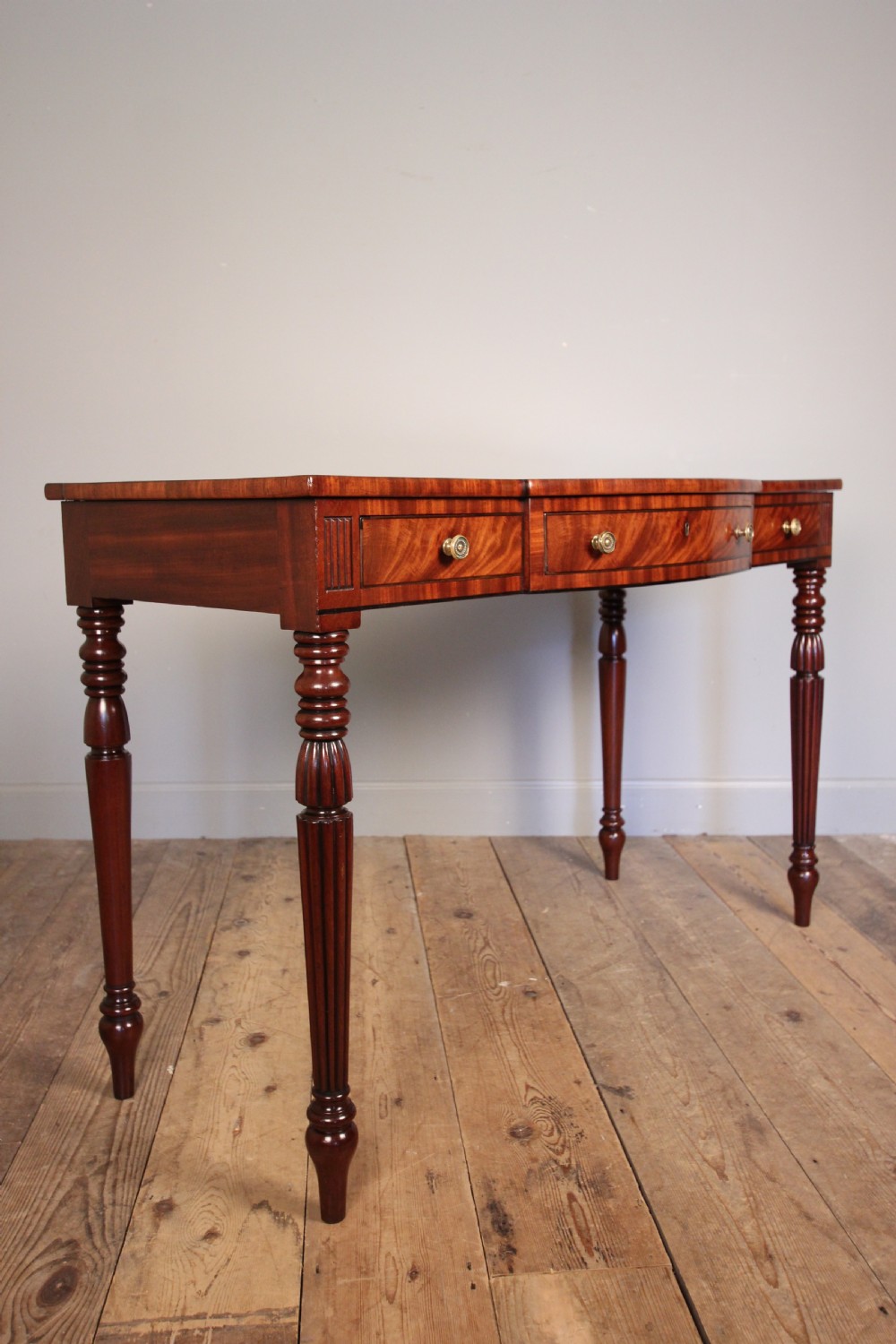 George IV Mahogany Writing Side Table View II
