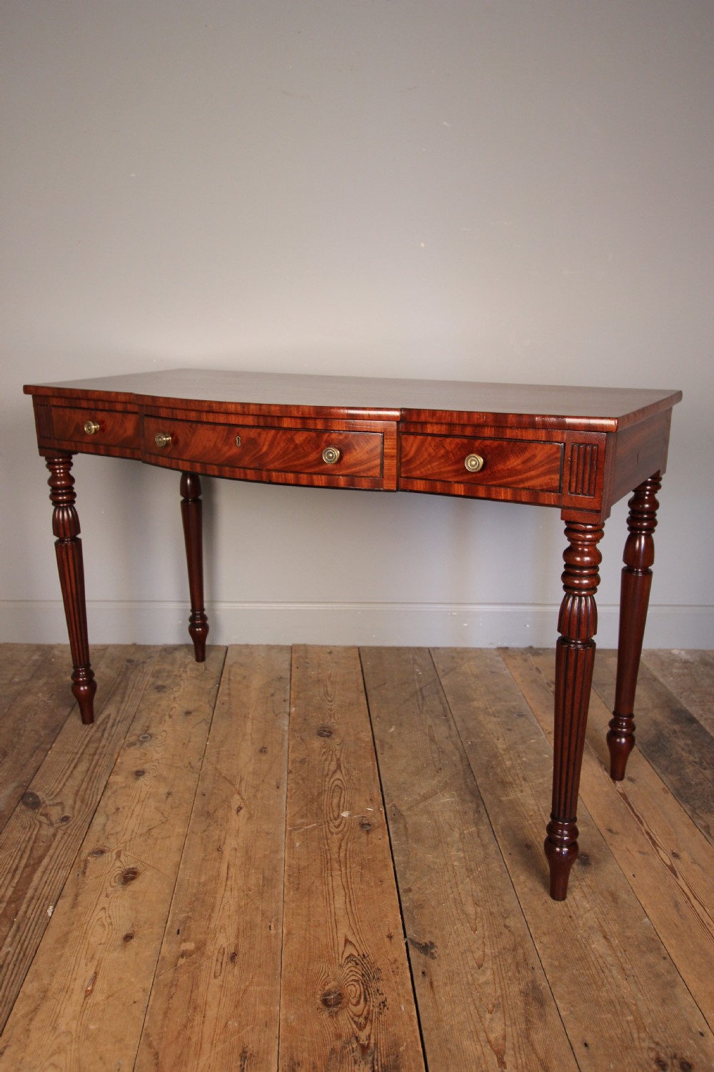 George IV Mahogany Writing Side Table View IV