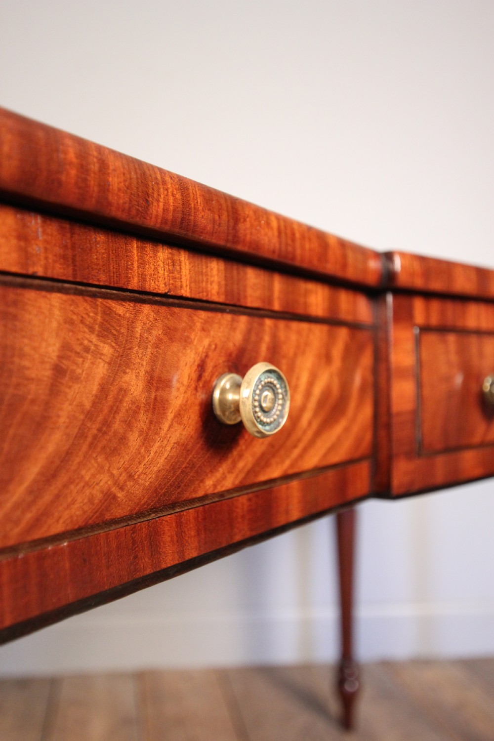 George IV Mahogany Writing Side Table View VI