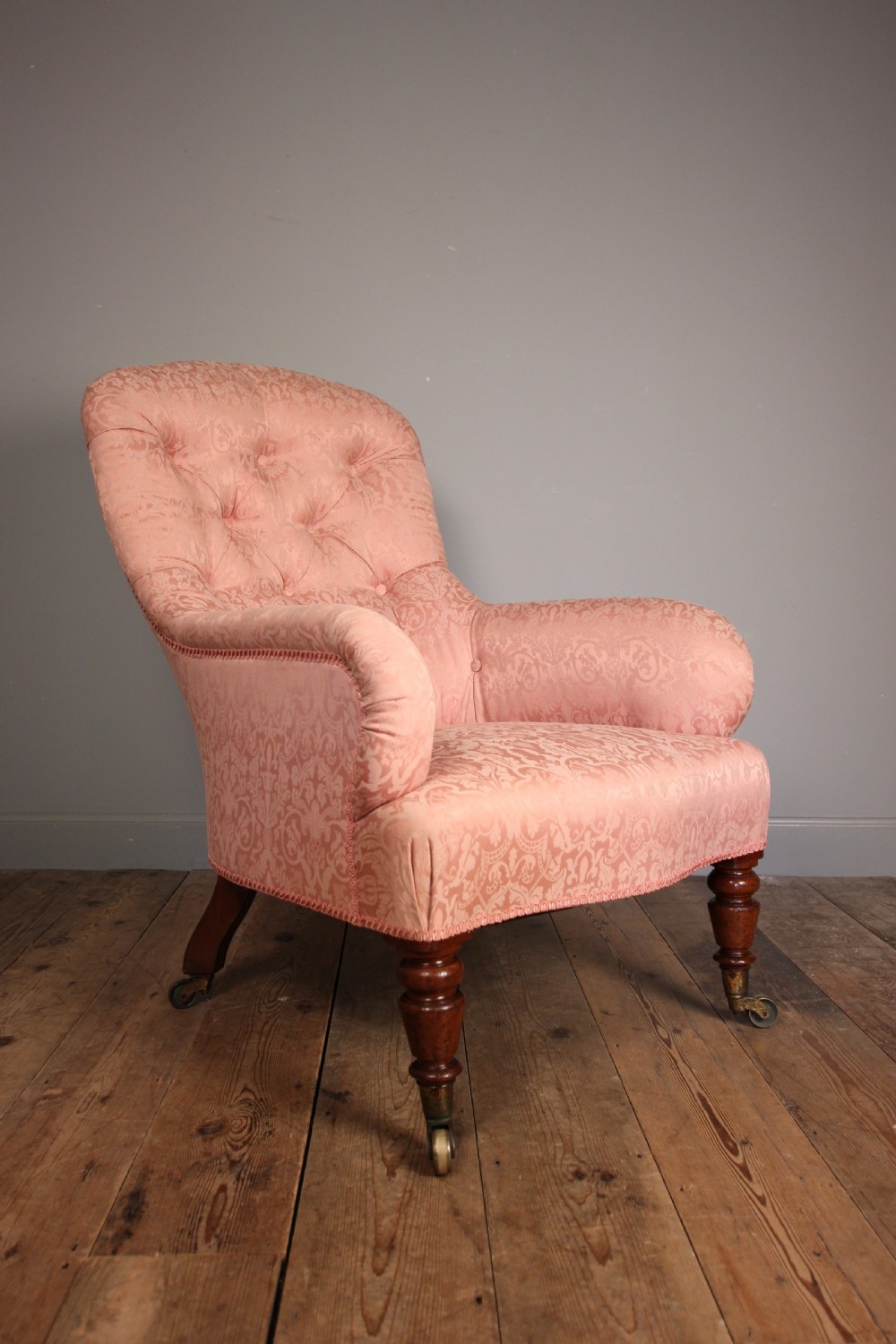 Gillows Mahogany 19th Century Armchair