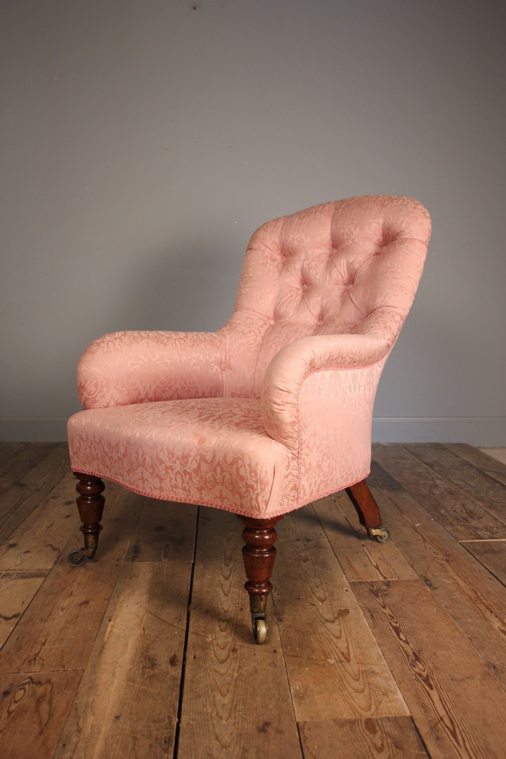 Gillows Mahogany 19th Century Armchair View II